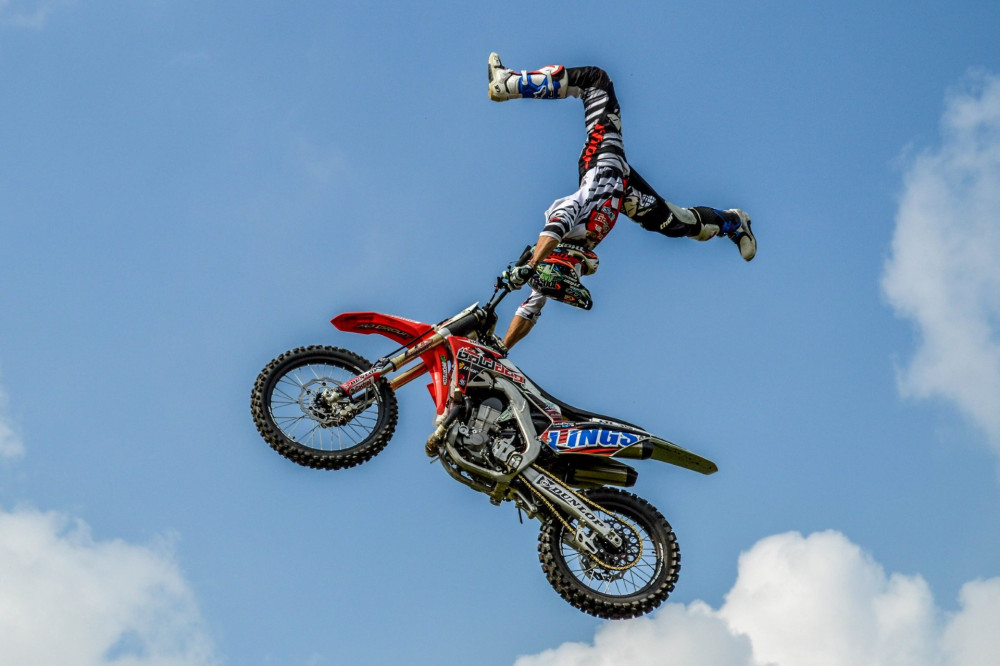 Bolddog FMX will perform a freestyle motocross display at the Kenilworth Show (image via Tracy Whittington)