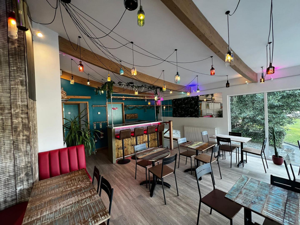 Shots inside and outside of Falmouth's new tapas bar (Image: Casa Tapa)