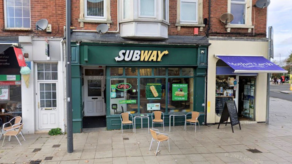 Subway, Exmouth (Google Maps)