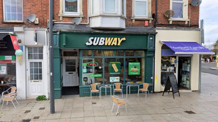 Subway, Exmouth (Google Maps) Subway, Exmouth (Google Maps)