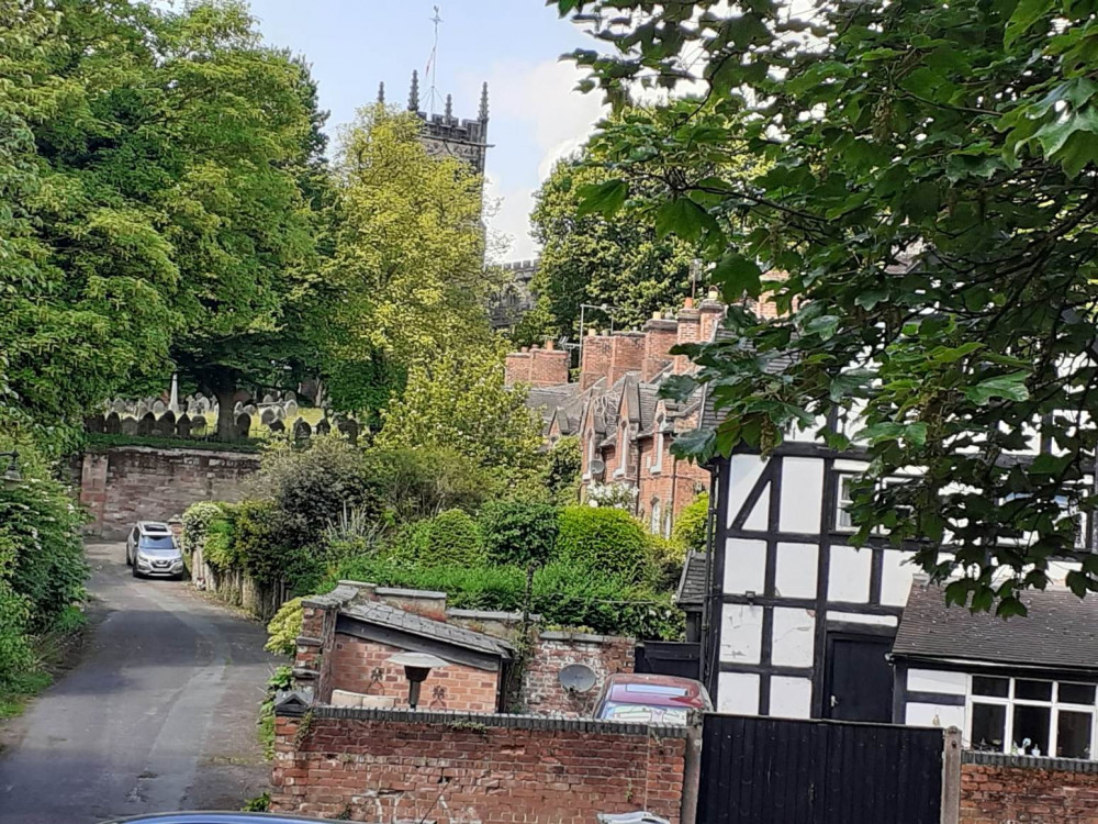 View of Front Street, Sandbach (Photo: Sandbach Nub News)   