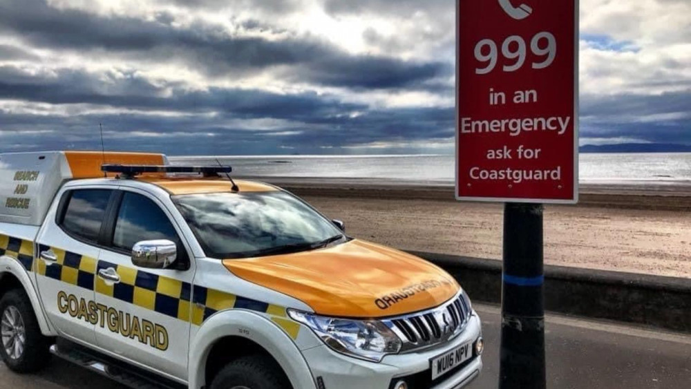 The incident saw a huge emergency response (HM Coastguard) The incident saw a huge emergency response (HM Coastguard)