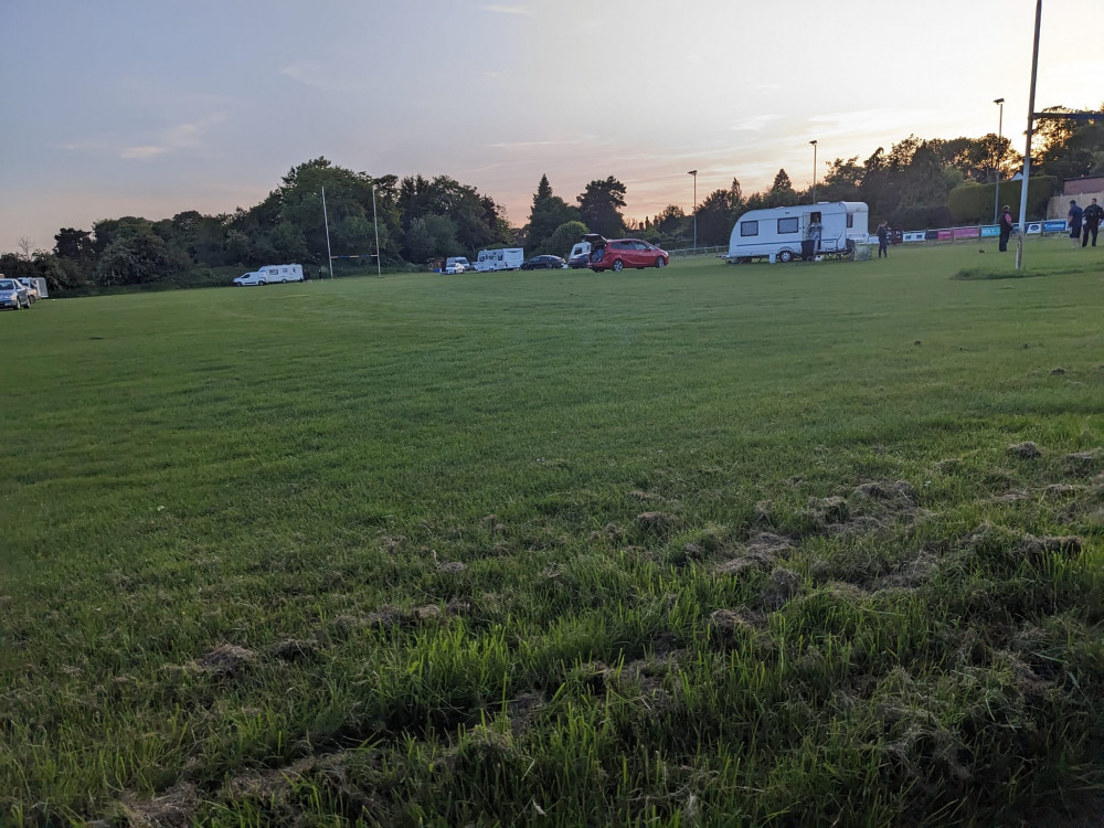 The clubhouse at Glasshouse Lane is expected to reopen tonight (Image via Kenilworth Rugby Club)