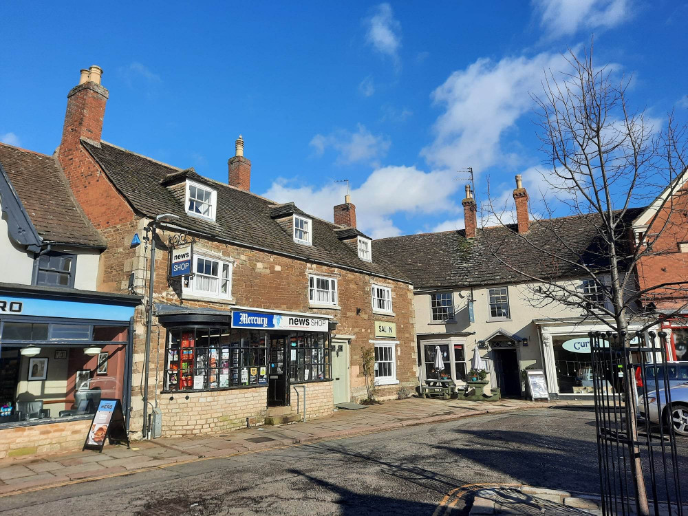 The Lord Nelson can be found in Oakham Market Place. Image credit: Nub News. 