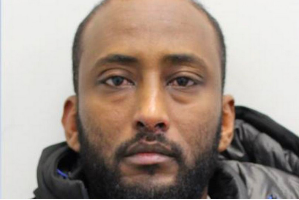 Abdulahi Mohamud of New Malden, has been sentenced to 16 years behind bars for the rape and kidnap of a woman (Credit: Met Police)
