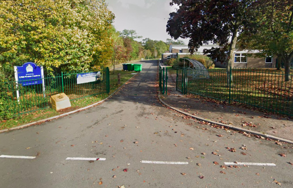 With Weston Academy, Weston Road. Image credit: Google maps / screenshot. 