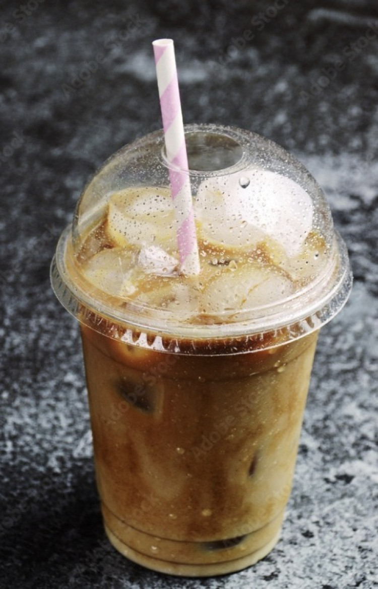 Enjoy and iced latte at GGs