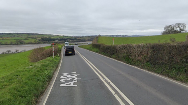 A381 Teignmouth Road (Google Maps)