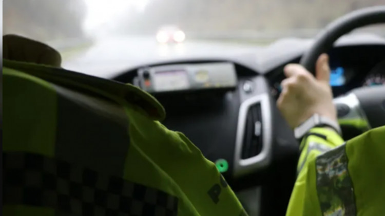 Nottinghamshire Police is again warning motorists of the dangers of drink-driving after police pulled over a suspect near Hucknall. Photo courtesy of Nottinghamshire Police.