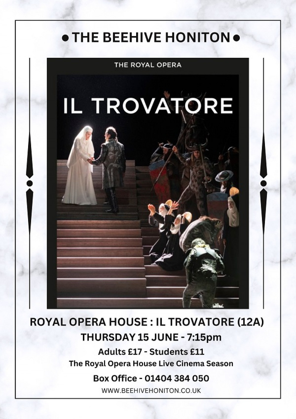 ROYAL OPERA HOUSE: IL TROVATORE (12A)