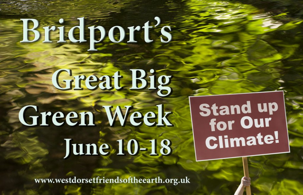 Bridport's Great Big Green Week will be held from Saturday, June 10