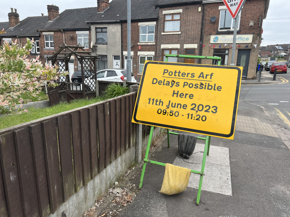 The Potters 'Arf takes place on Sunday 11 June, meaning that many roads across Stoke-on-Trent will be closed (Nub News).