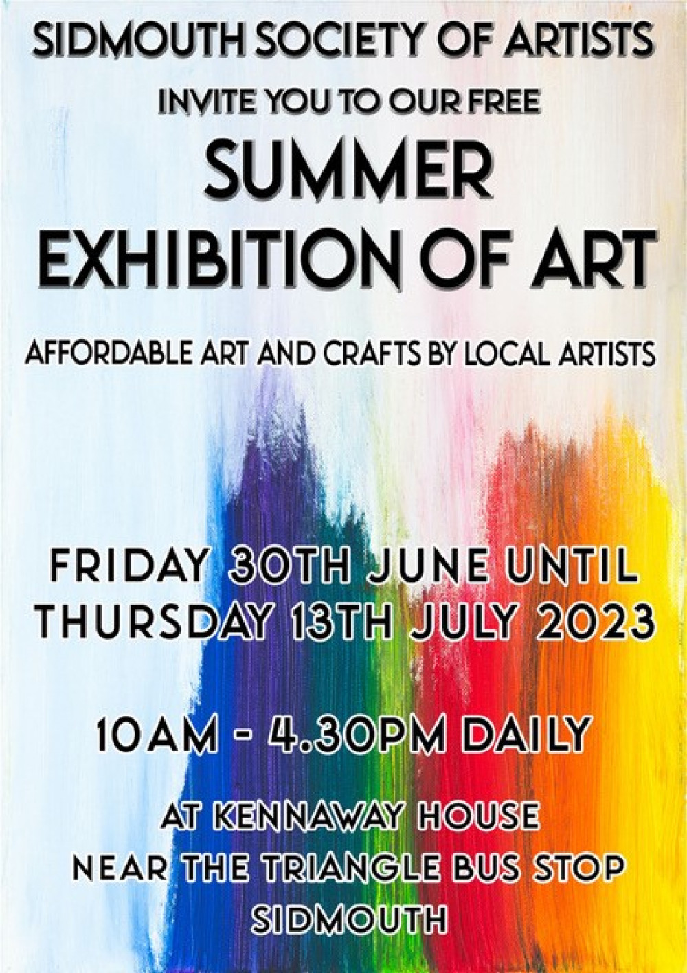 Sidmouth Society of Artists Summer Exhibiton