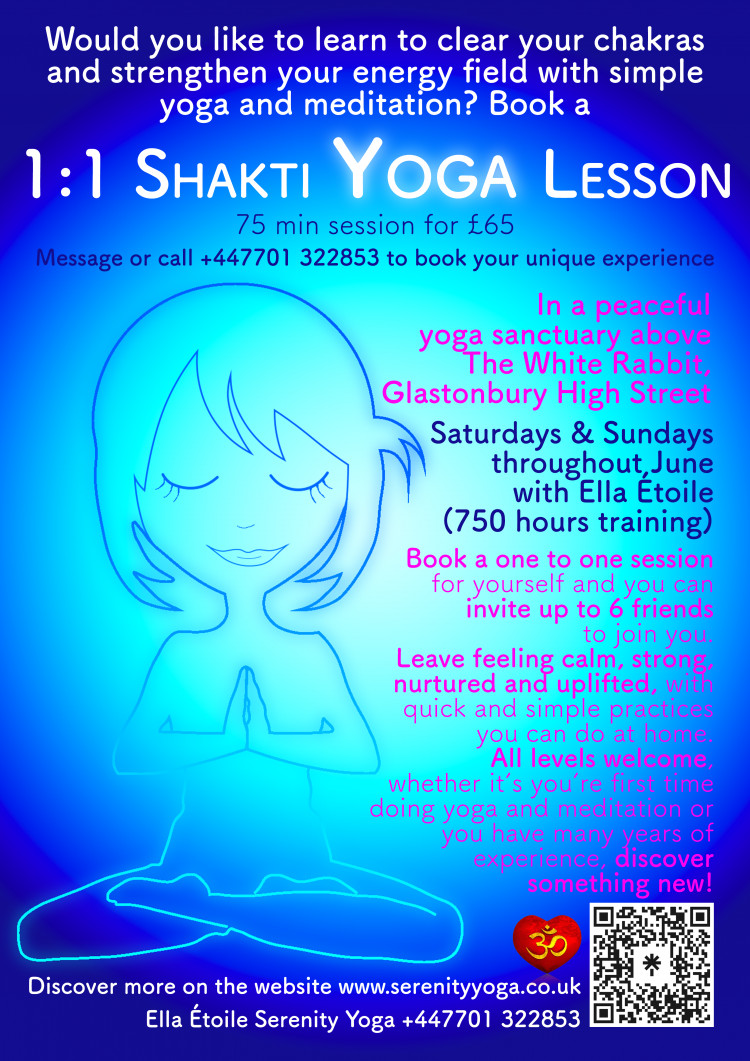 Shakti Yoga & Meditation One-to-One Lessons