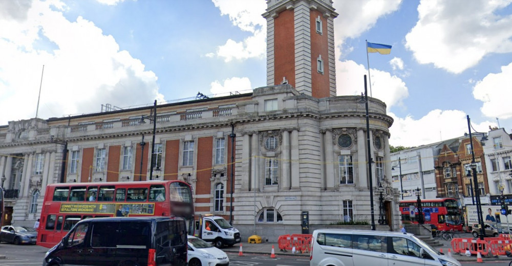 Lambeth Town Hall in Brixton. CREDIT: Google Street View