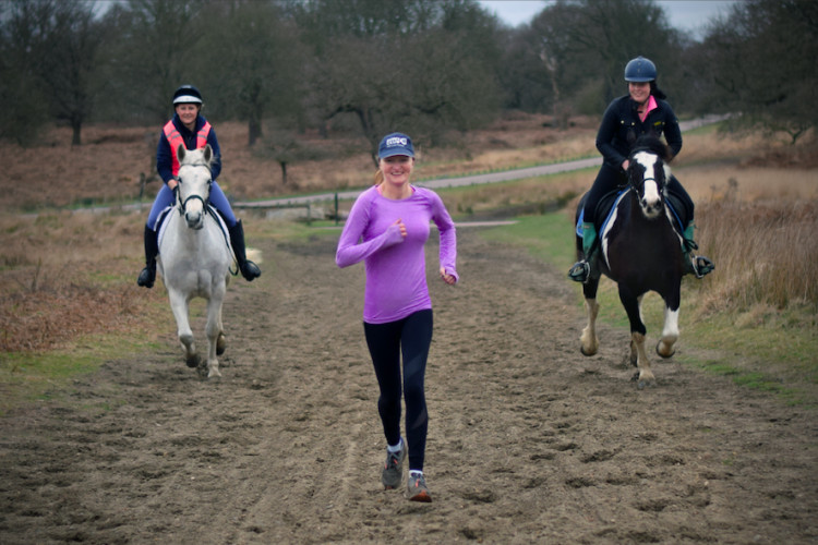 Natalie O'Rourke, proprietor of Park Lane Stables for the Disabled (RDA), is set to take on the famous Man vs Horse running challenge in Wales this weekend