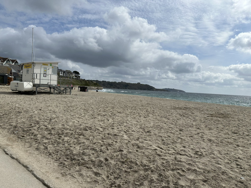 Gyllyngvase Beach has seen lots of ASB (Image: Falmouth and Helston Police)