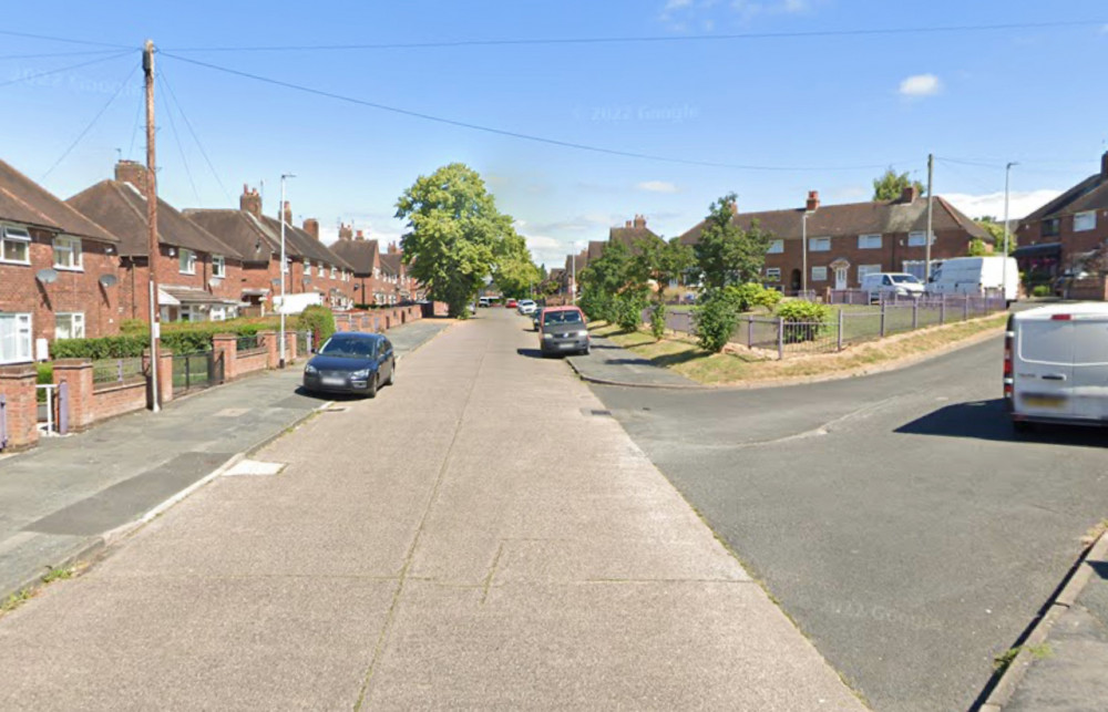 Police and fire crews were called to Albermarle Road, Newcastle, yesterday morning (Google).