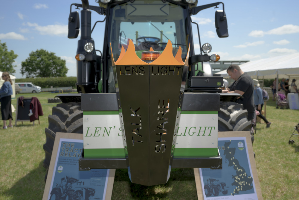 Len's Light was launched at the Kenilworth Show on Saturday (Image via Advent PR)