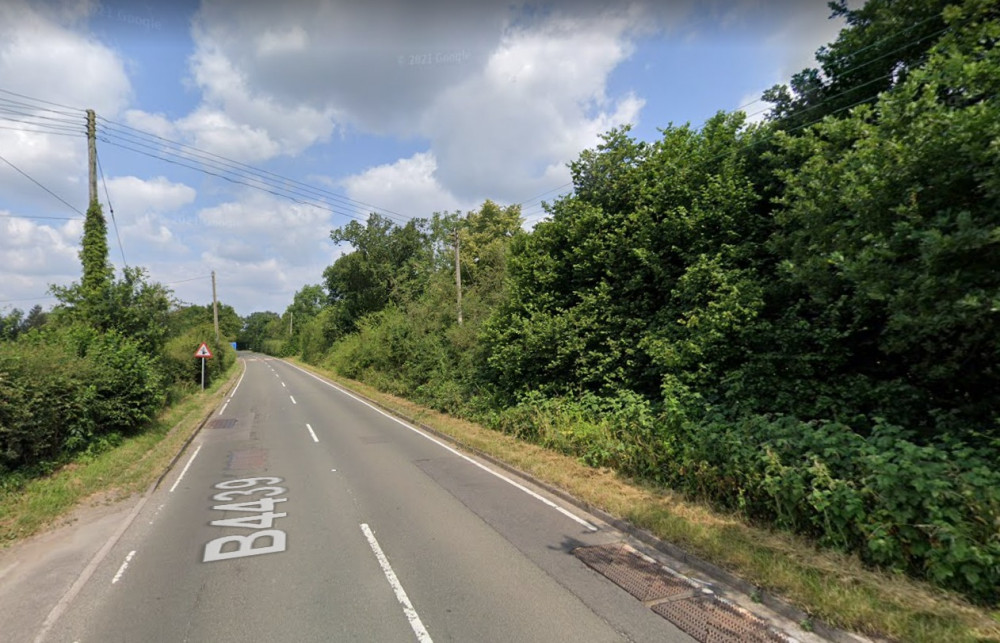 The crash happened on the B4439 between Lapworth and Hockley Heath (image via google maps)
