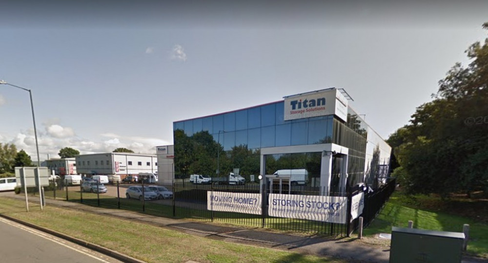 The scheme would have seen another 17 storage units built at Titan Self Storage (image via Google.maps)