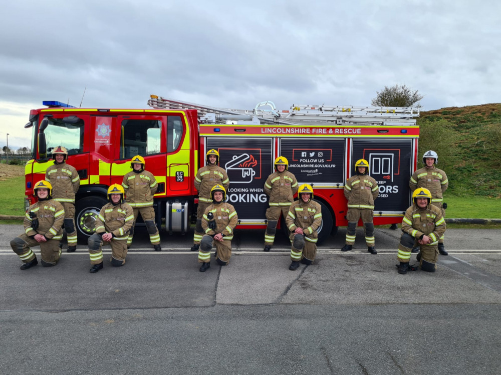 The team are already making improvements. Image credit: Lincolnshire Fire ad Rescue Services, Facebook. 