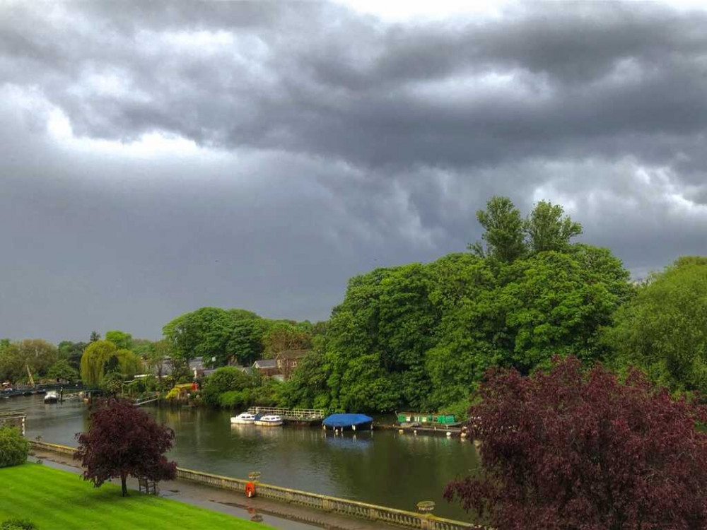 Ominous skies over Twickenham (Credit Ruth Wadey)