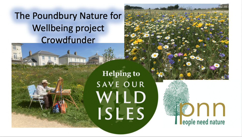 People Need Nature's Poundbury Nature for Wellbeing Project has been selected for the Wild Isles Aviva Community Fund