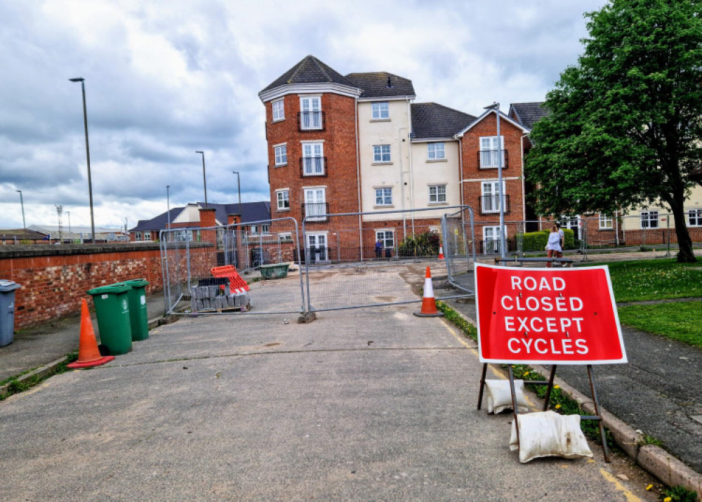 Goddard Street is now expected to finally reopen at 5pm on Friday 30 June (Ryan Parker).