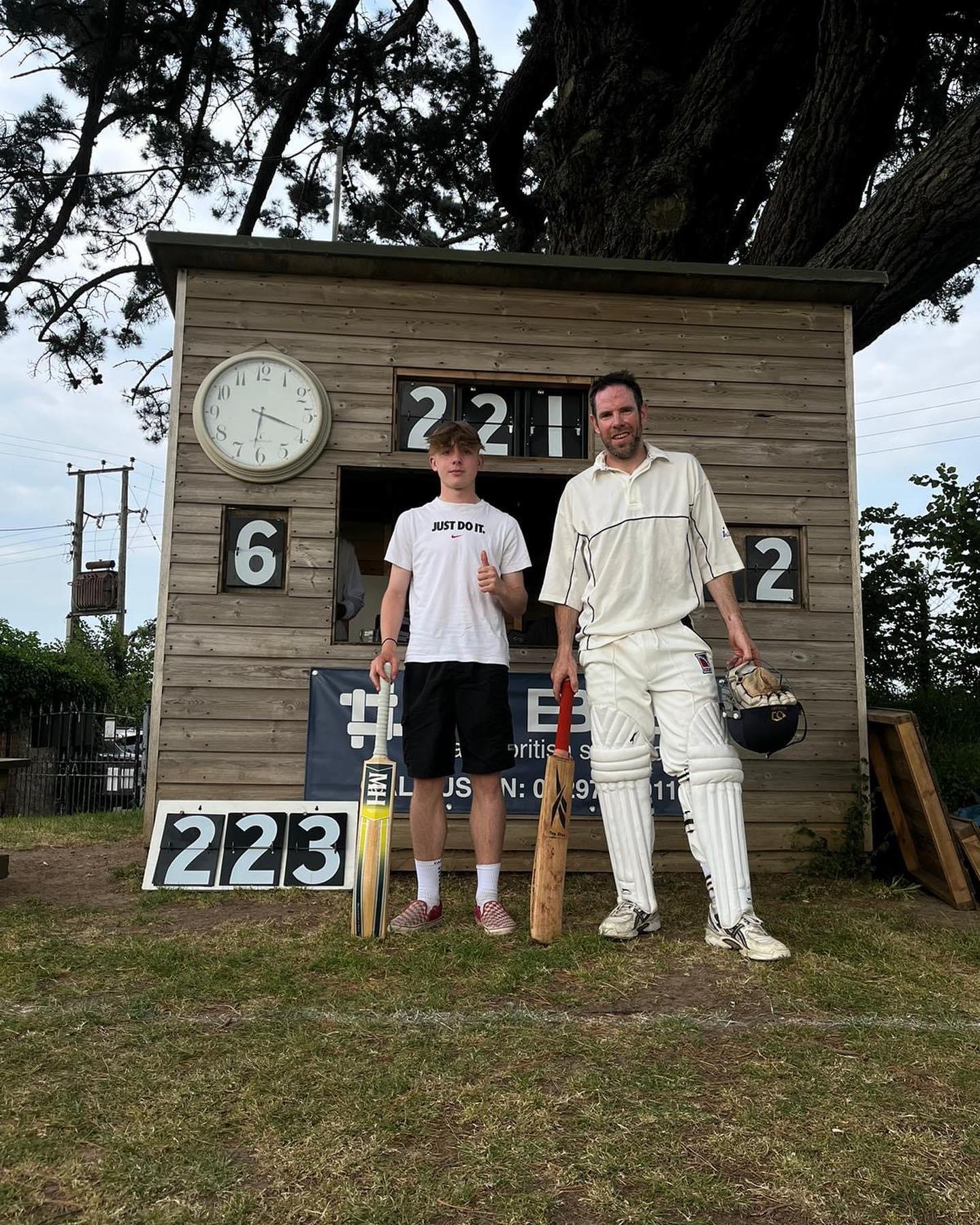 Luke and Matthew Reed played together for the first time at Kilmington