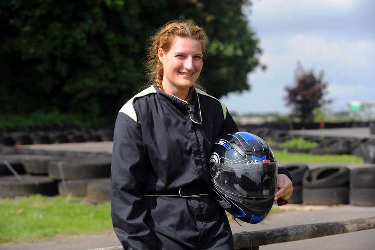 Kimberly Logsdon, 26, of Cowbridge has entered Formula Woman, a competition that hopes to get more women involved in motorsport.