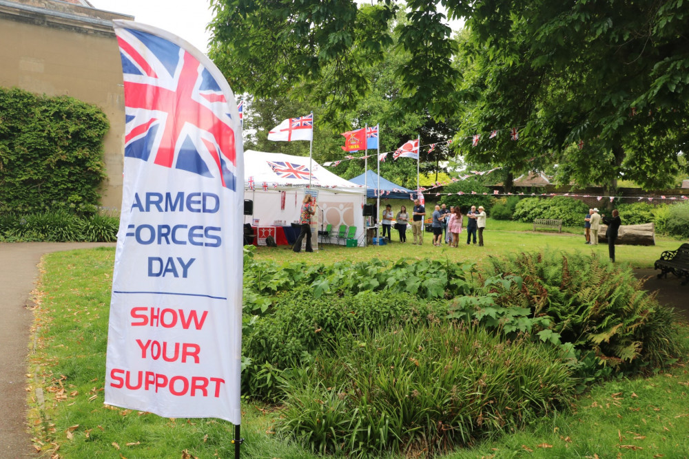 The whole community is invited to join the celebrations on Saturday 24 June from 12pm to 3pm with a free Armed Forces Fun Day in St Nicholas Park, Warwick (image via WDC)