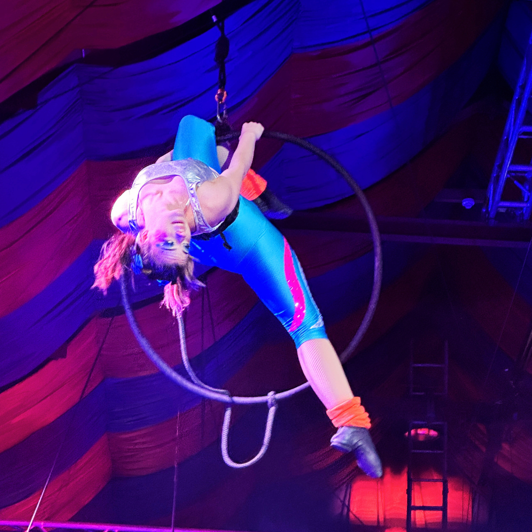 Ellen Ramsay, granddaughter of Gerry Cottle, plays an integral role in the development of Wookey Hole, including performing in the Wookey Hole Circus