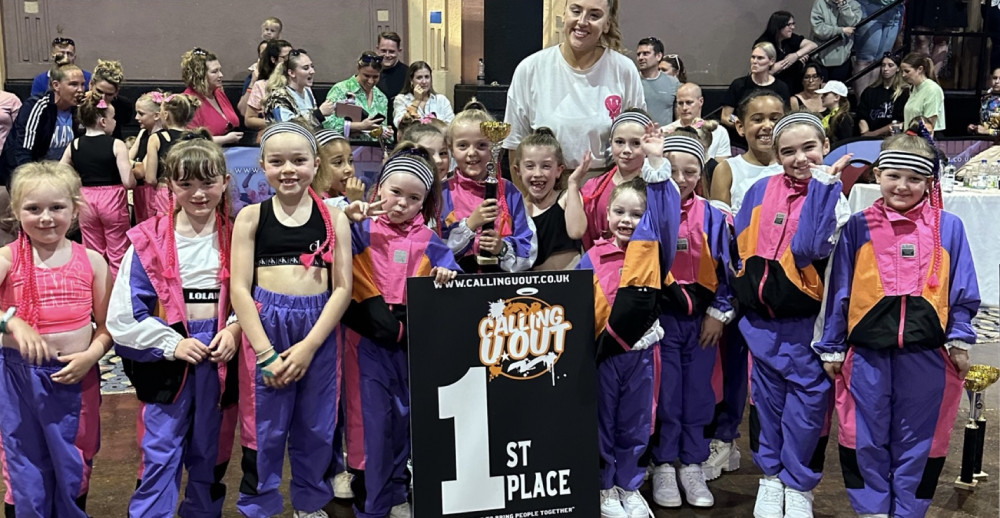 UK CHAMPIONS 'Lil Sass' were one of two national winners from Macclesfield. 