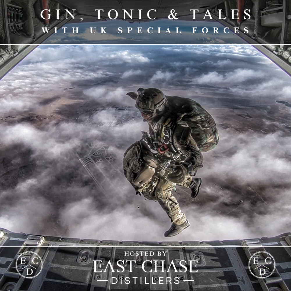 East Chase Distillers co-founder Richie Bartle began the gruelling selection process for the UK Special Forces aged just 22 (image via East Chase Distillers)