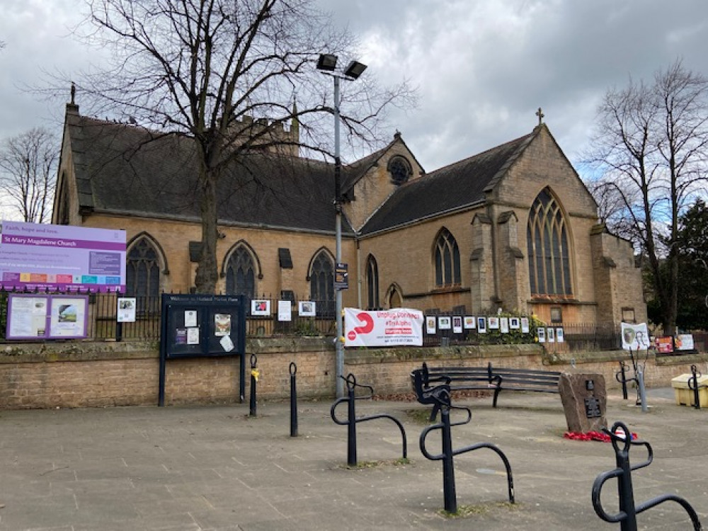 Take a look at what's happening in Hucknall this weekend including a lunchtime recital on Friday and family service on Sunday both of which will take place at St Mary's (pictured). Photo Credit: Tom Surgay.