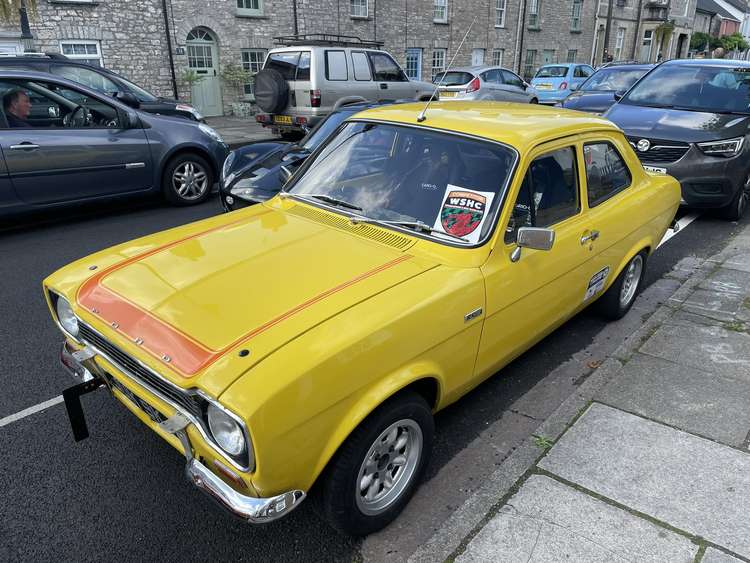 On Sunday morning, the owners met to exhibit their wacky wheels in the town (Photo by Niall Evans)