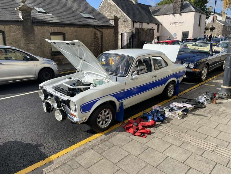 There was also free tea and coffee provided at the Bear Hotel for the drivers and their passengers (Photo by Niall Evans)