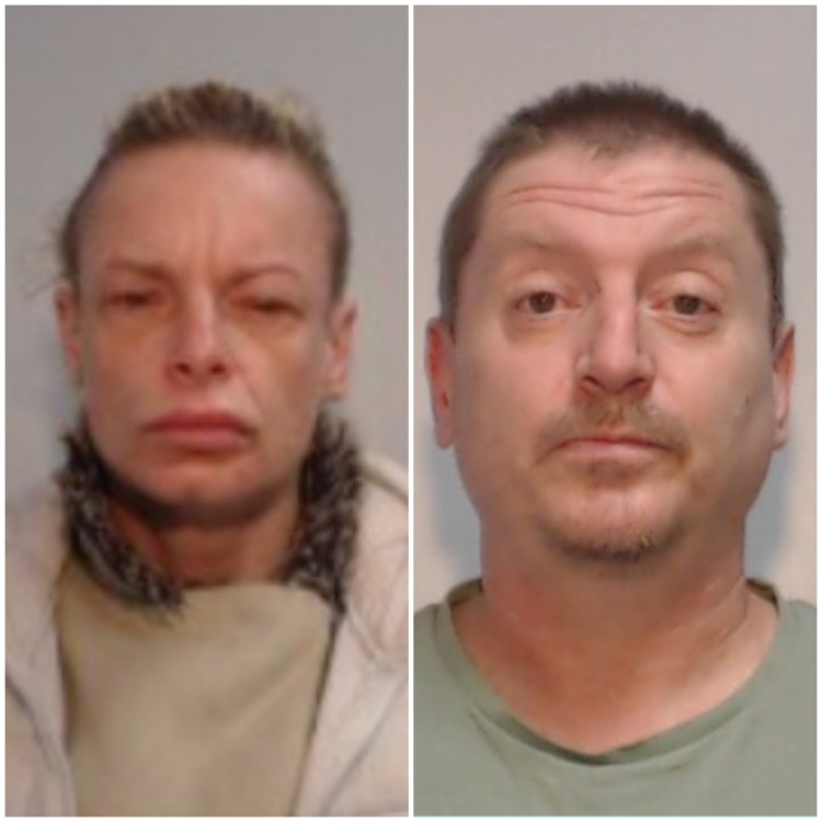 Claire and Craig Moores were jailed for 13 and 15 years respectively (Image - SWNS)