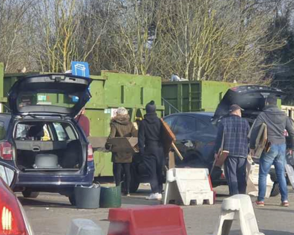 Find out the opening hours of our town's nearest household waste and recycling and centre. PICTURE: Letchworth Recycling Centre. CREDIT: Nub News 