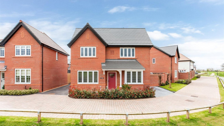 The spacious four-bedroom property on Wistaston Brook, Crewe (Stephenson Browne).