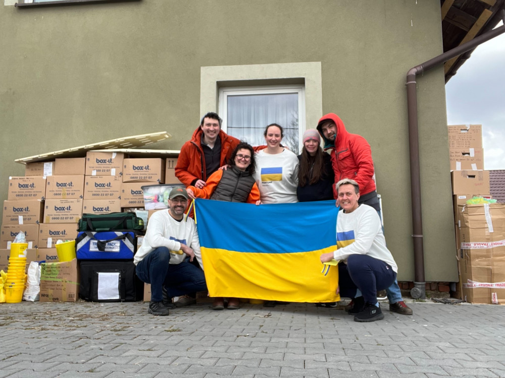 Kate Wilson says she wants to launch a charity as she continues to take medical supplies to Ukraine (image supplied)