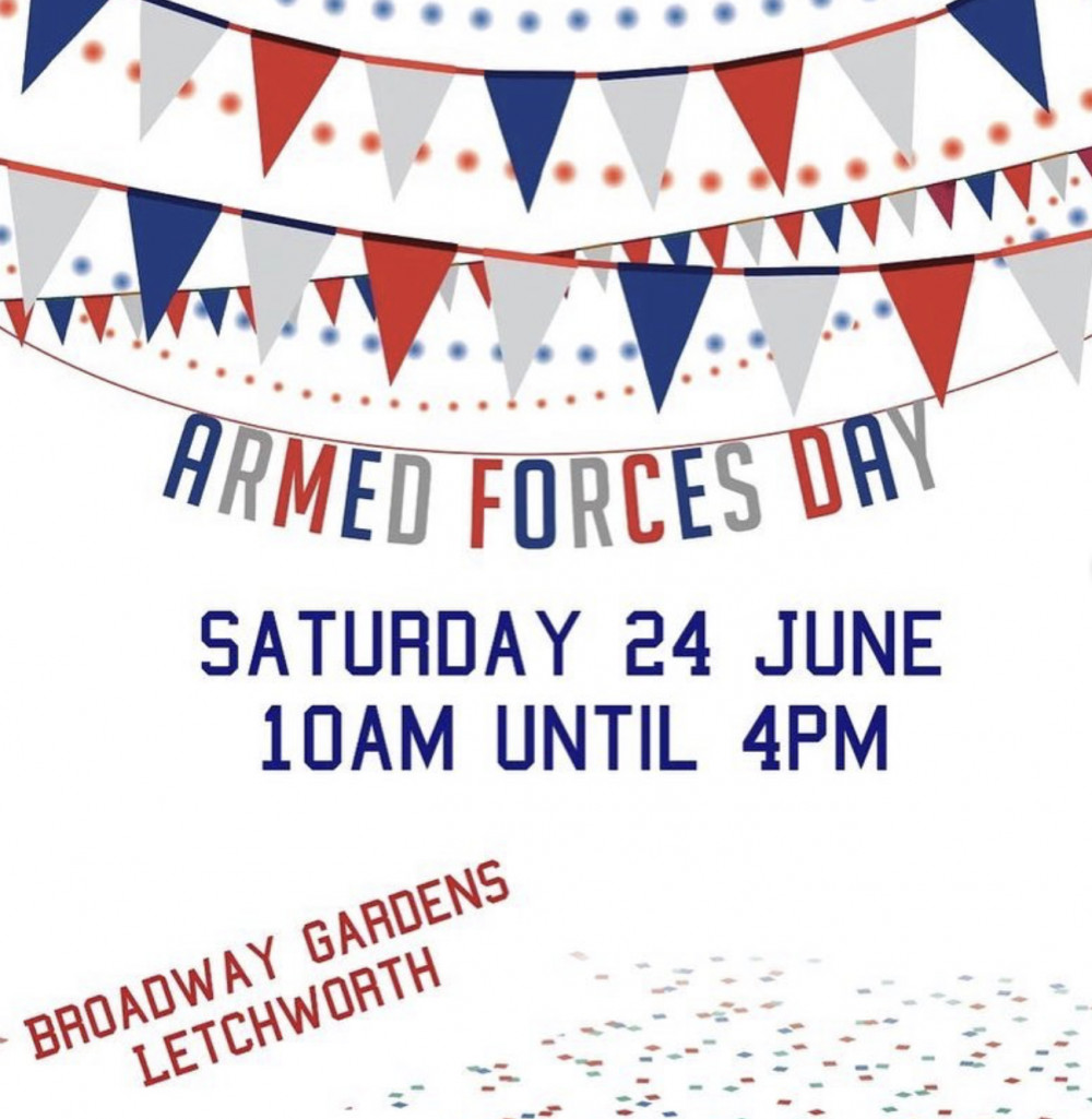 Get set for Armed Forces Day. CREDIT: Love Letchworth