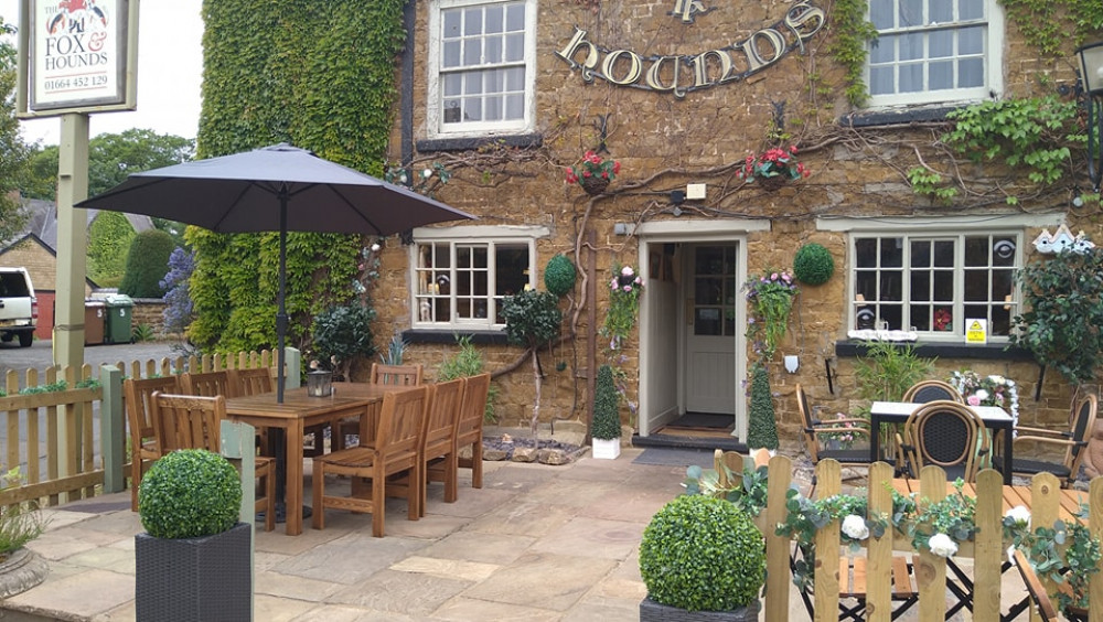 The Fox and Hounds, Knossington, serve a range of homemade meals, as well as soft and alcoholic beverages. Image credit: The Fox and Hounds. 