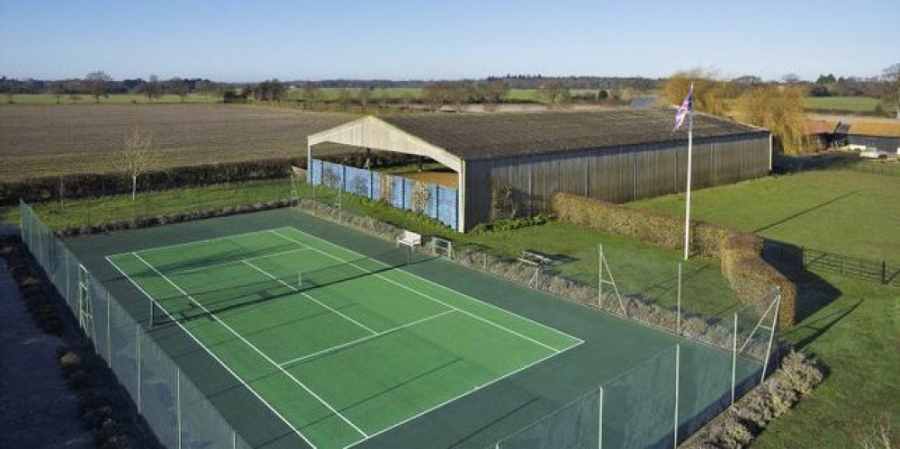 Tennis courts on the Shotley peninsula (Picture: Nub News)