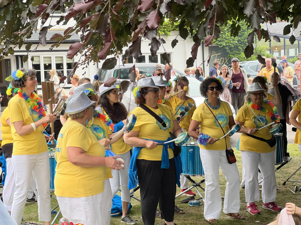 Garden City Samba will once again be at the Willian Fair. PICTURE: The popular group at the 2022 Willian Fair. CREDIT: Nub News