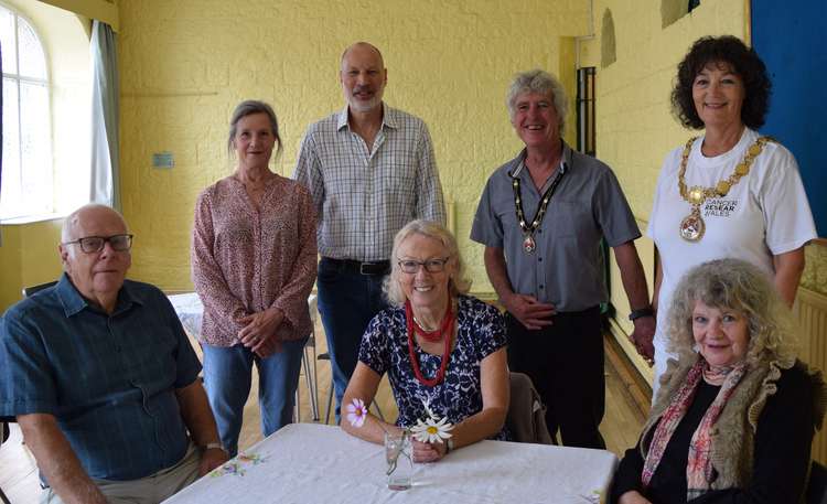 Cowbridge mayor  Cllr Siân Vaughan and her consort Mr Rob Vaughan hosted a coffee morning in the Mayor's parlour last month