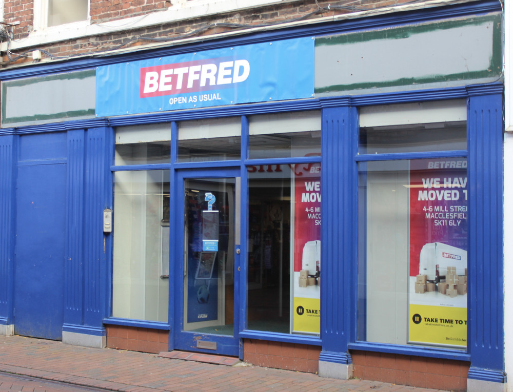 The old Chestergate Betfred will now become a place to eat. (Image - Macclesfield Nub News)