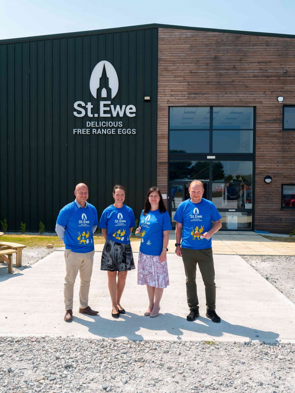 St Ewe Team: Martin Glinski (MD) Bex Tonks (CEO) Kate Brown ( Marketing Director) Iain Wilton (Production Planner) 