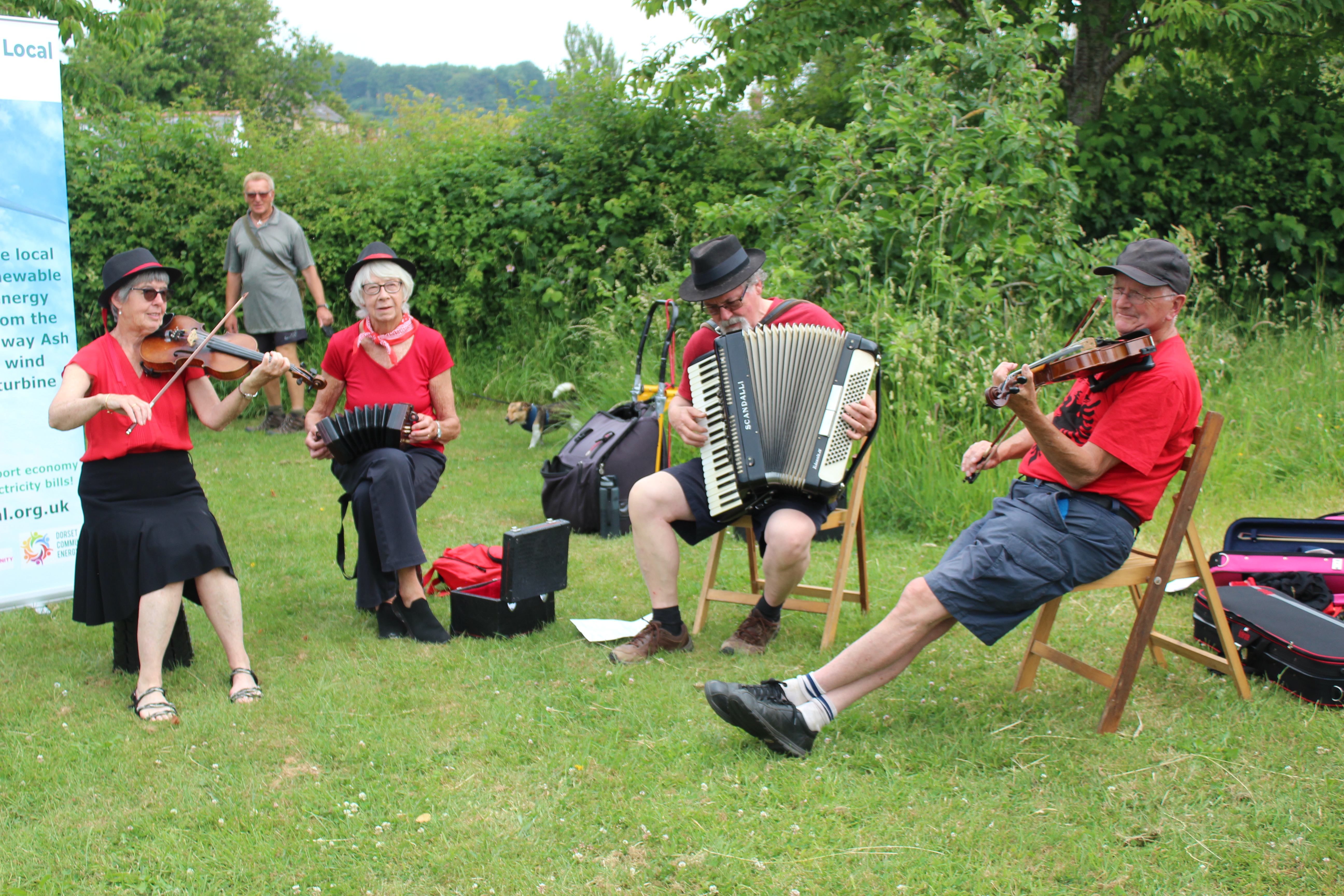 Musical entertainment at the opening of Big Green Week